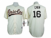 Baltimore Orioles #16 Wei Yin Chen Mitchell And Ness Cream 1954 Turn Back The Clock Stitched Jersey JiaSu,baseball caps,new era cap wholesale,wholesale hats